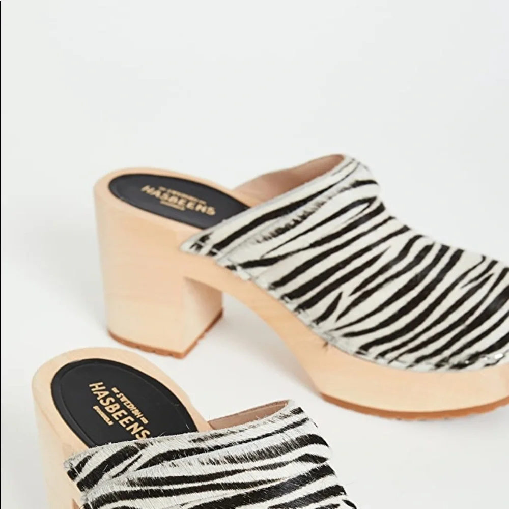 Swedish Hasbeens Louise Clogs: NWB - Picture 4 of 4